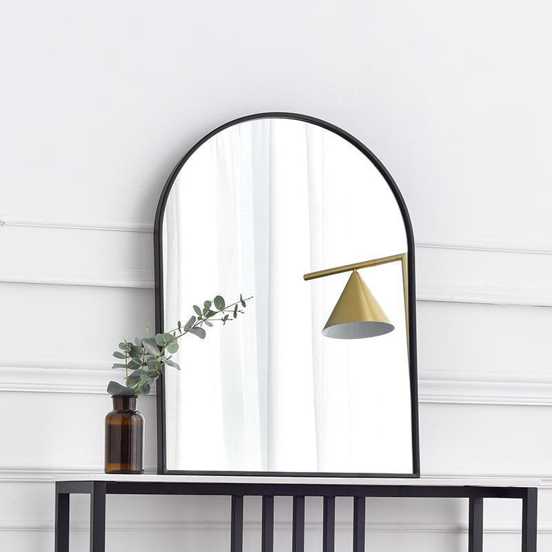 森美人北欧简约壁挂拱镜浴室镜洗手间...