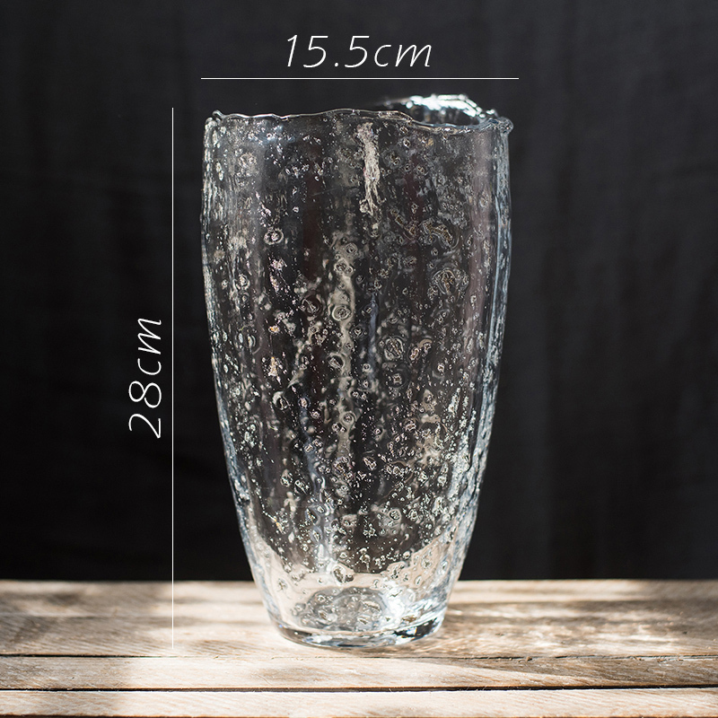 美帮汇夹沙冰晶瓶手工艺玻璃瓶子花瓶...