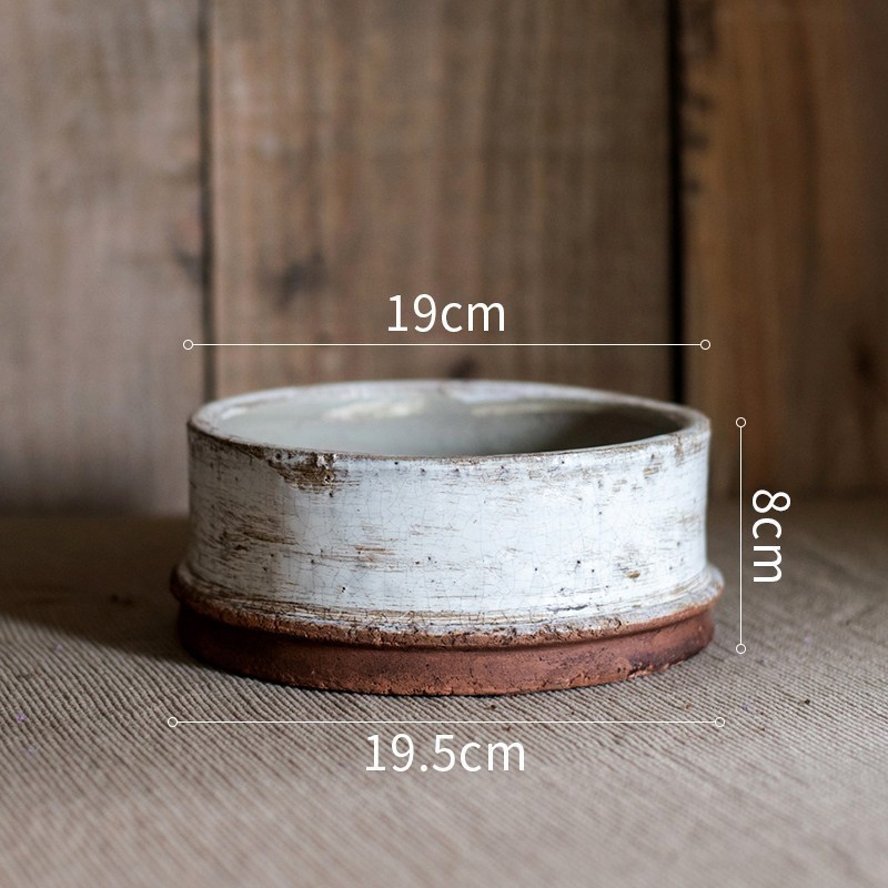 美帮汇复古怀旧几何陶瓷花瓶花器花盆...